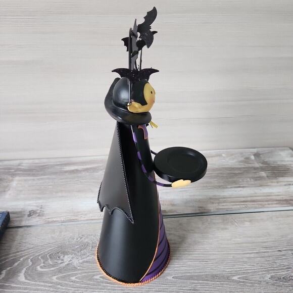 Partylite Count Batcula Tealight Candle Holder Halloween Vampire Dracula Bats - Picture 8 of 16